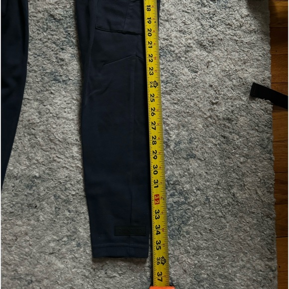 Alphalete Identity Cargo Joggers - Dark Teal/Navy Blue - Picture 5 of 6